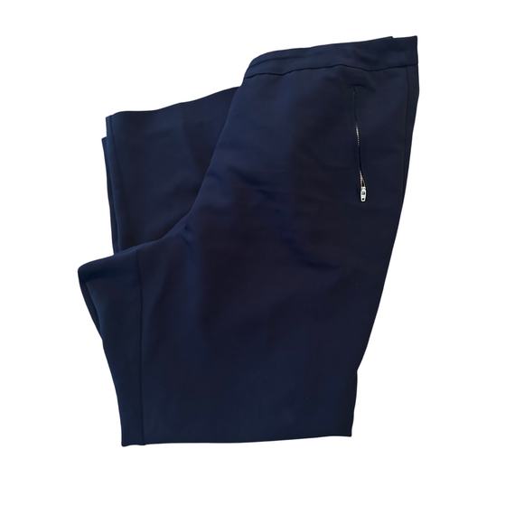 GUC Zac & Rachel Woman Navy Blue Dress Pants Polyester/Spandex Blend Size 20W - Picture 1 of 5